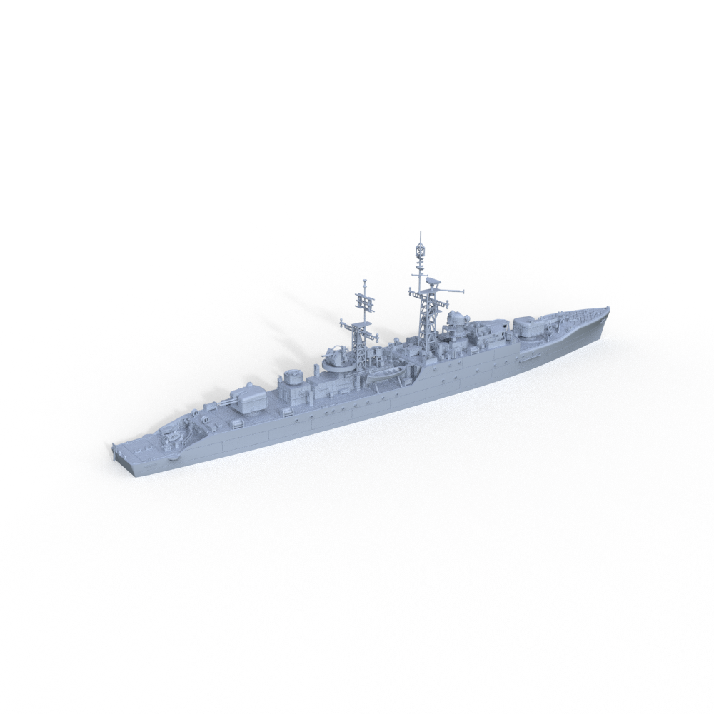 SSMODEL 631 Military Model Kit British Leopard (F14) Class Frigate(Bottomless Version)