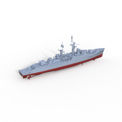SSMODEL 631S Military Model Kit British Leopard (F14) Class Frigate Full Hull