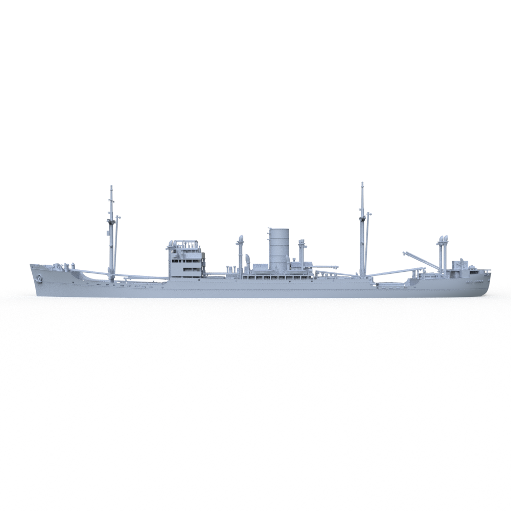 SSMODEL 723 Military Model Kit German Goldenfels Cargo Ship(Bottomless Version)