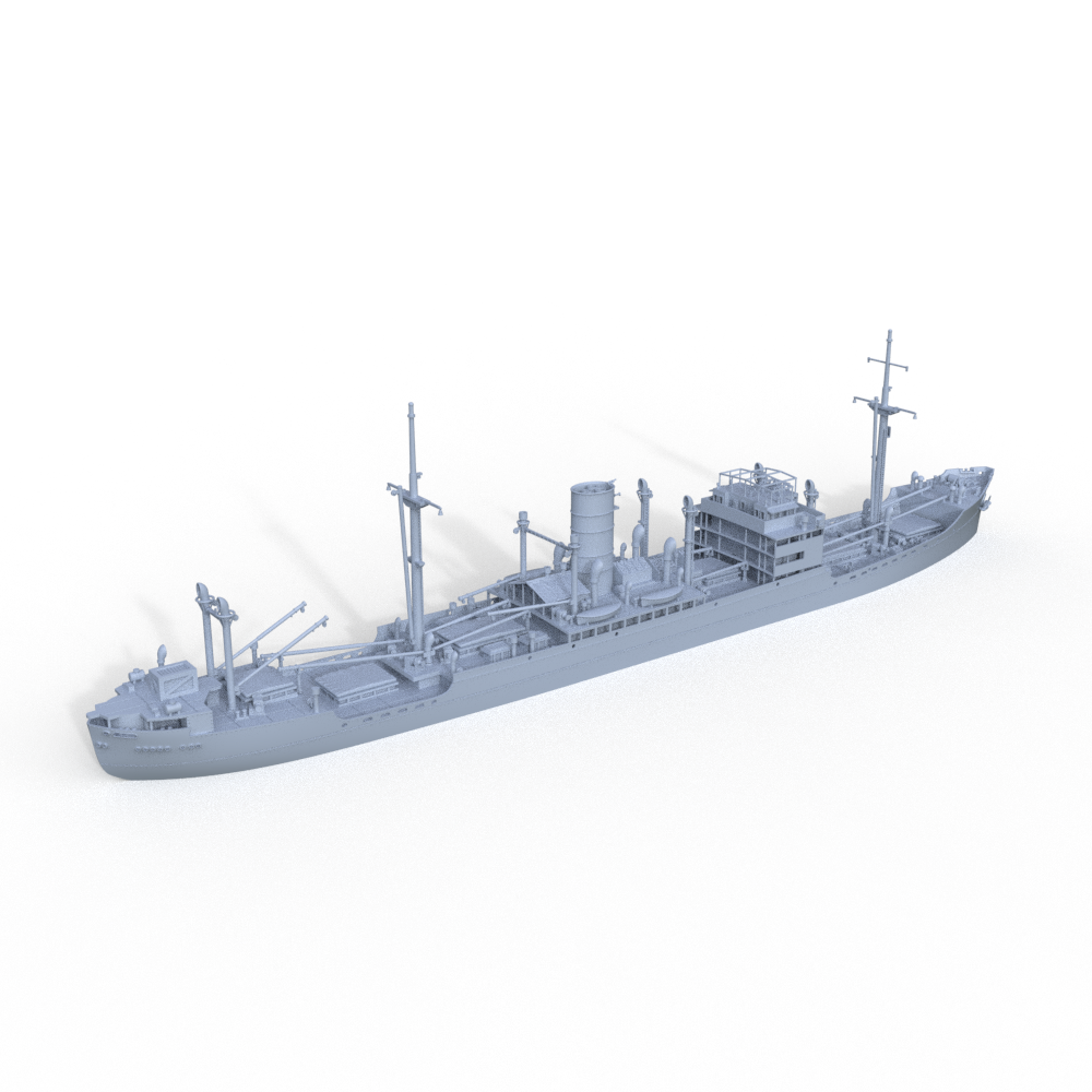 SSMODEL 723 Military Model Kit German Goldenfels Cargo Ship(Bottomless Version)