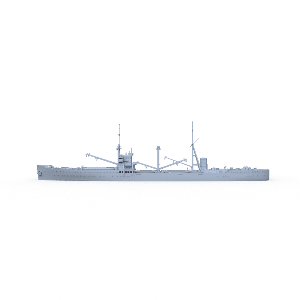 SSMODEL 724 Military Model Kit IJN Kashino Cargo Ship(Bottomless Version)