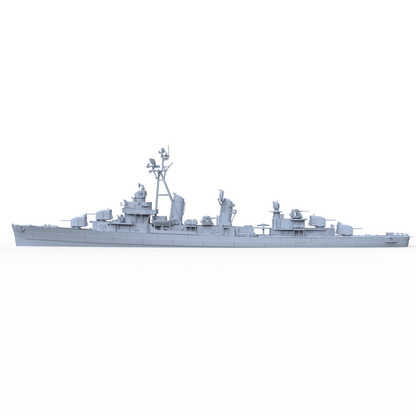 SSMODEL 729 Military Model Kit German Z21 Destroyers Z4 1960(Bottomless Version)