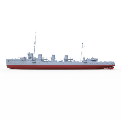 SSMODEL 731S Military Model Kit Italian Aquila Class Destroyer Aquila 1917 Full Hull