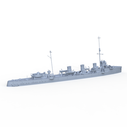 SSMODEL 731 Military Model Kit Italian Aquila Class Destroyer Aquila 1917(Bottomless Version)