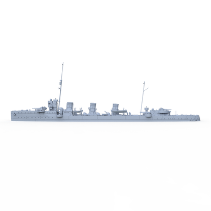 SSMODEL 731 Military Model Kit Italian Aquila Class Destroyer Aquila 1917(Bottomless Version)