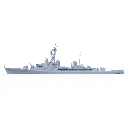 SSMODEL 734 Military Model Kit Italian Indomito Class Destroyer Impetuoso 1958(Bottomless Version)