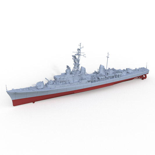 MRY-SFW 734S Military Model Kit Italian Indomito Class Destr – LCD 3D printed resin model kit, image 1