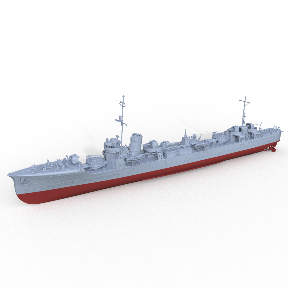 MRY-SFW SSC743S Military Model Kit Mutsuki Class IJN Destroyer Satsuki 1935 Full Hull Adult Collectible