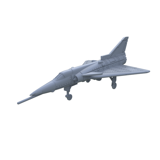 Yao's Studio LYR916A Military Model Kit Israeli Kfir C.2 Fighter Aircraft Touch Down