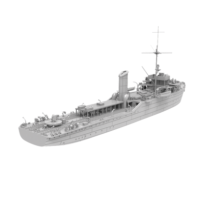 RHWS018 Germany R-1 Class Submarine Chaser Drache Water line