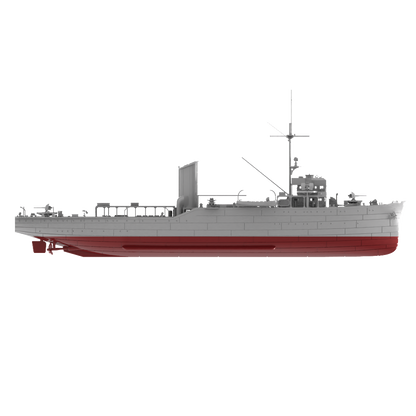 RHWS018S Germany R-1 Class Submarine Chaser Drache Full Hull