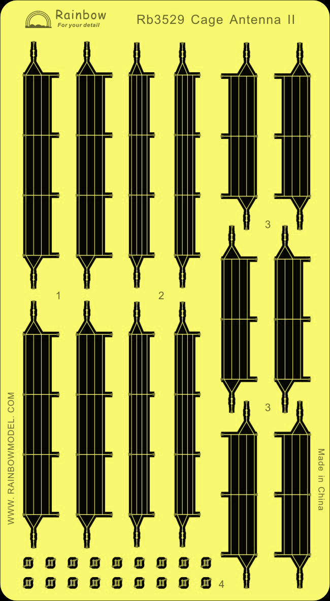 Rainbow 3529 Cage Antenna II (For Skilled Users)