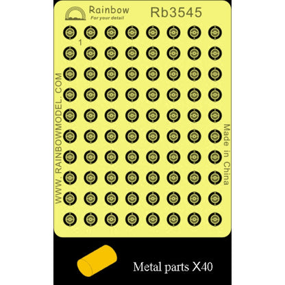 Rainbow 3545 IJN Depth Charges [1PE, 40 Metal parts]