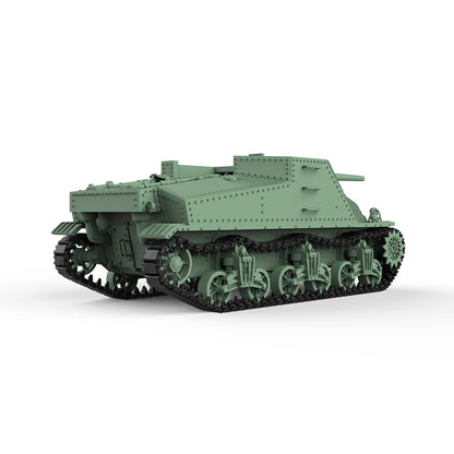 SSMODEL 500D Finished Painted Military Model Kit US T40 3-inches Artillery Tank Destroyer