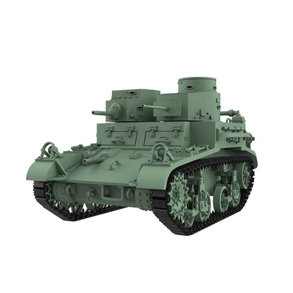 SSMODEL 502D  Finished Painted Military Model Kit US M2A2 Light Tank
