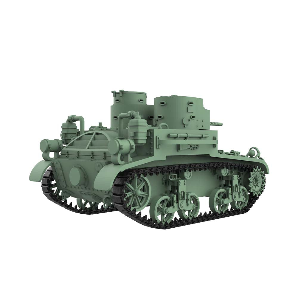 SSMODEL 502D  Finished Painted Military Model Kit US M2A2 Light Tank