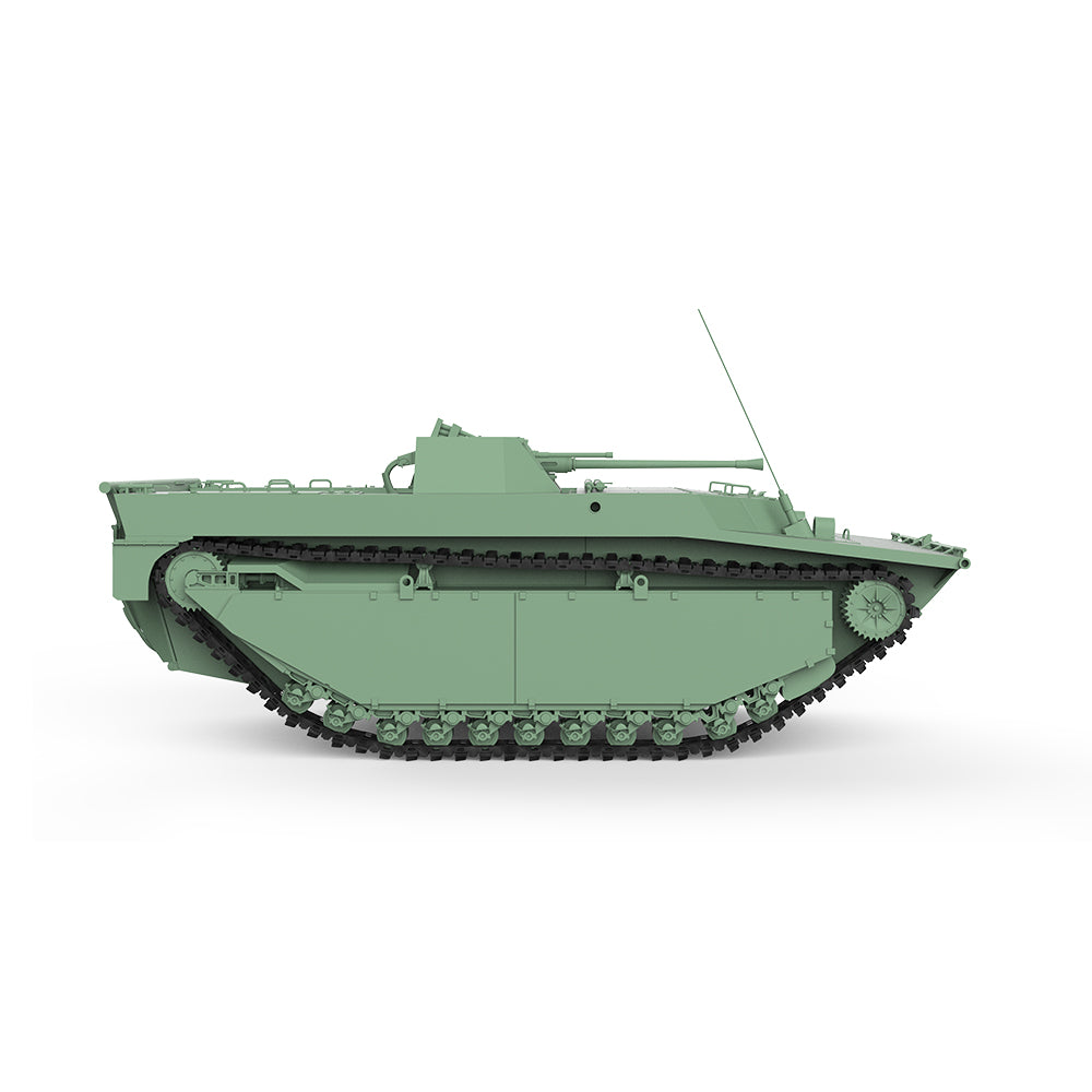 SSMODEL 670D Finished Painted 15mm WarGaming Military Model Kit France LVT-4 Bofors Light Tank