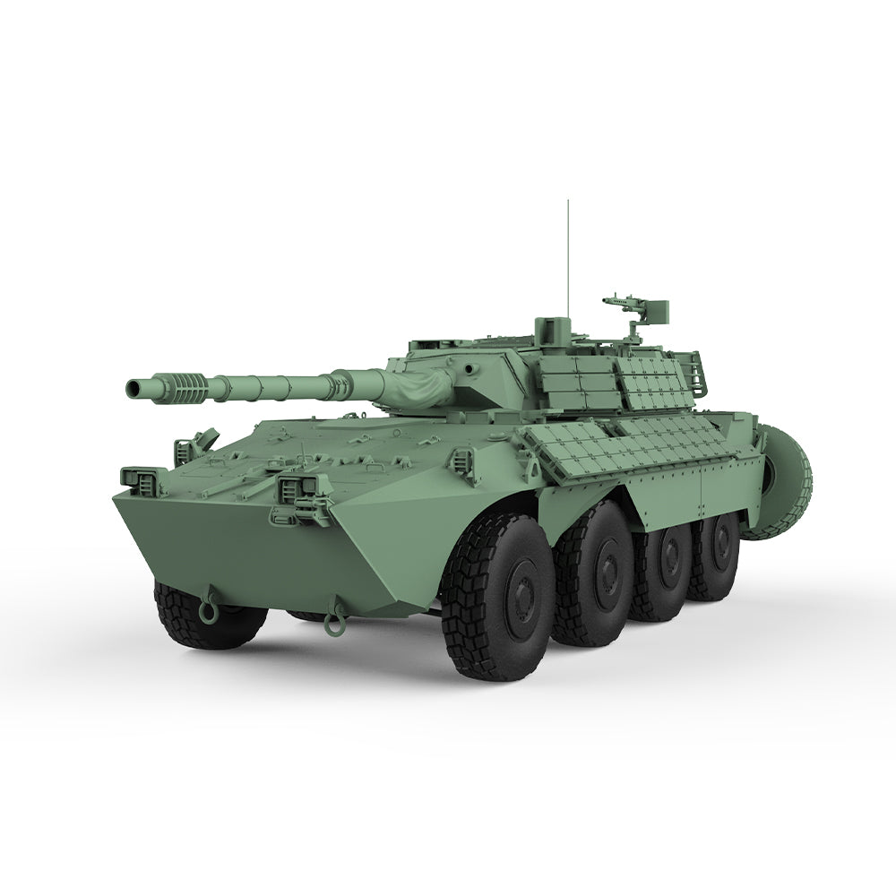 SSMODEL 696D Finished Painted 15mm WarGaming Military Model Kit Italy Centauro-I-105-R Tank Destroyer
