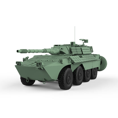 SSMODEL 696D Finished Painted 15mm WarGaming Military Model Kit Italy Centauro-I-105-R Tank Destroyer