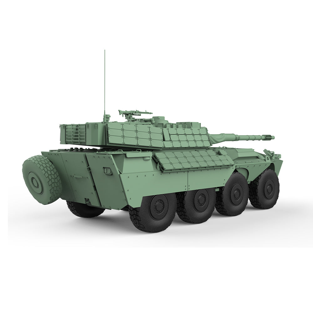 SSMODEL 696D Finished Painted 15mm WarGaming Military Model Kit Italy Centauro-I-105-R Tank Destroyer