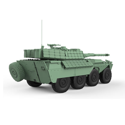 SSMODEL 696D Finished Painted 15mm WarGaming Military Model Kit Italy Centauro-I-105-R Tank Destroyer