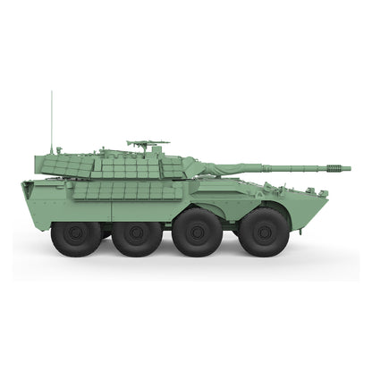 SSMODEL 696D Finished Painted 15mm WarGaming Military Model Kit Italy Centauro-I-105-R Tank Destroyer