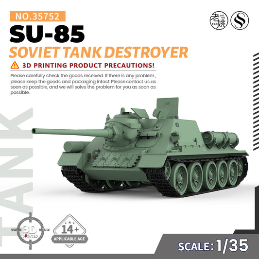 MRY-SFW 752D Finished Painted Military Model Kit Soviet SU-8 – LCD 3D printed resin model kit, image 1