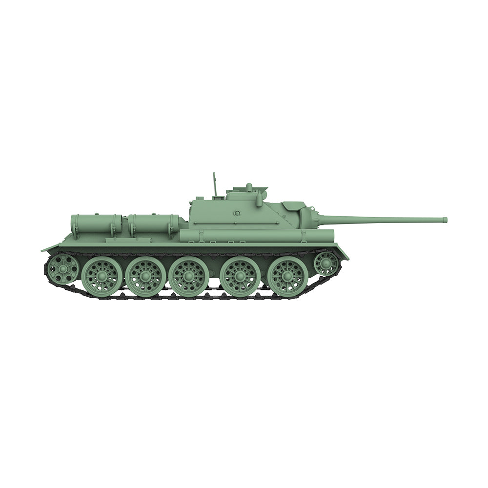 SSMODEL 752D Finished Painted Military Model Kit Soviet SU-85 Tank Destroyer