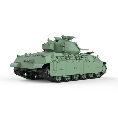 SSMODEL 802D Finished Painted 15mm WarGaming Military Model Kit US T14 Heavy Tank