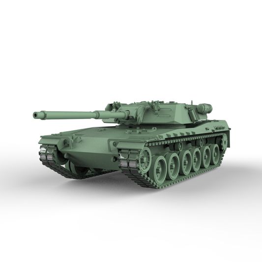 SSMODEL 924 Scale Military Model Kit US XM1 Main Battle Tank