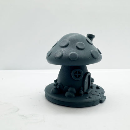 LYTS187 Ice Cream Cone House Miniature Model 3D Printed Fairy Tale Diorama Decor Ornament
