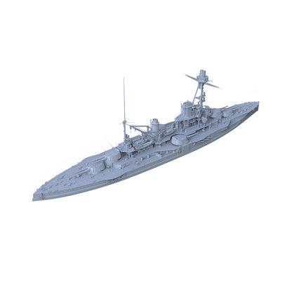 SSMODEL 527 Military Warship Model Kit France Navy Courbet Battleship