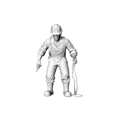 MRY-SFW LYGR322 3D Printed Post-Apocalyptic Wasteland Auto Repair Survivors Set Wargame Miniatures