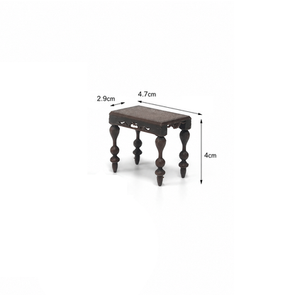 RHF0463 European-style medieval and Rococo furniture Second-hand Dollhouse, Victorian-style Mini Furniture, European Miniature Furniture