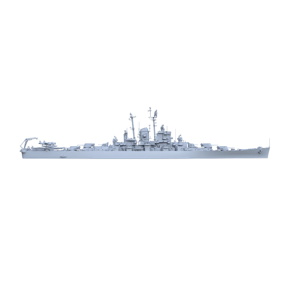 SSMODEL 551 Military Warship Model Kit US Navy Fargo class Light Cruiser CL-106