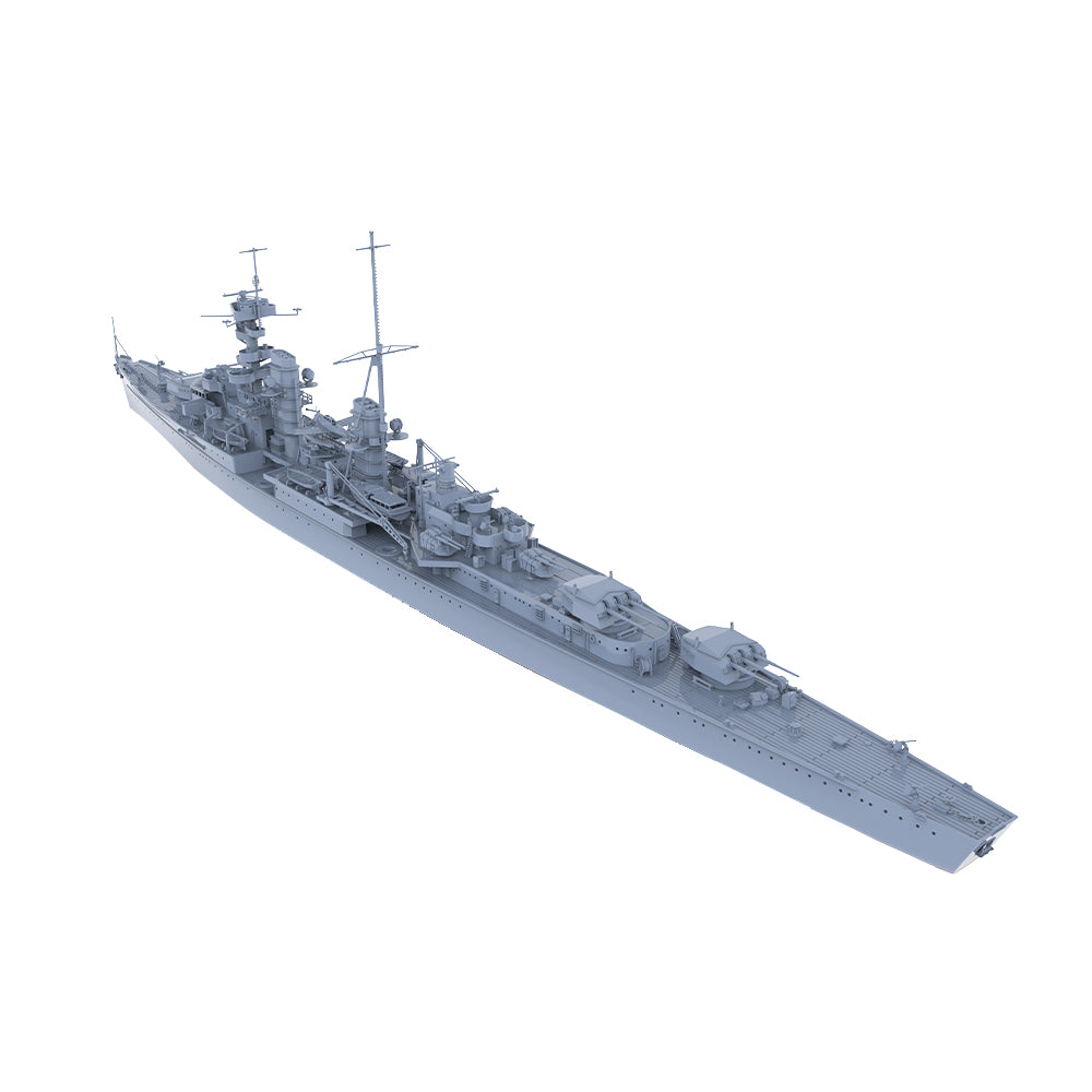 SSMODEL 563 Military Warship Model Kit German Navy Karlsruhe Light Cruiser