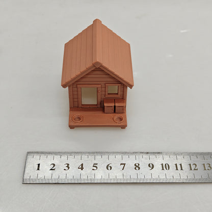 RHF0423 Farm Dog House Desktop Ornament Sand Table Architecture Architectural Model Miniature House Small-scale Landscaping