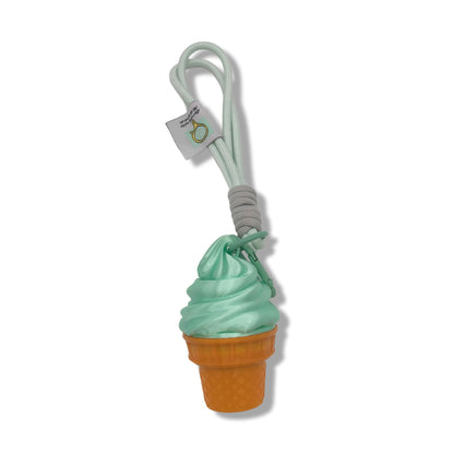 LYTP018G Ice Cream Key Ring 3D Printing Creative New Model Can Light Up Ice Cream Keychain Personalized Keychain Pendant
