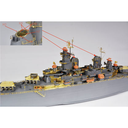 SSMODEL SS310 Model Super Detail Up Sets USN WWII Missouri For VF350909