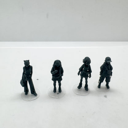MRY-SFW MRY-SFW LYTS143 3D Printed Trendy Female Miniature Figures - Streetwear Style for Diorama Model Car Display Accessories HO Scale