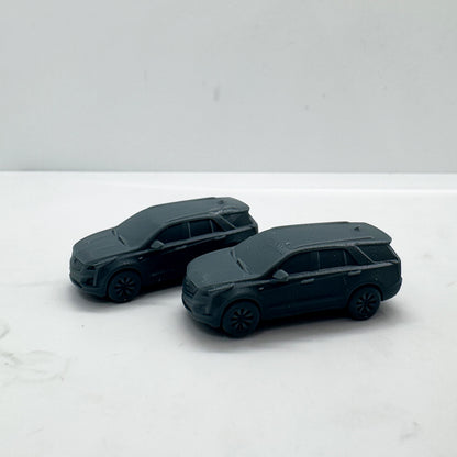 LYTS162 3D Printed Q Style Miniature Model Luxury Off-Road Car Decor for Dioramas Collection Displays