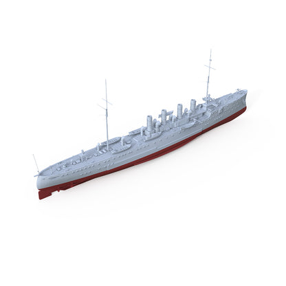 SSMODEL 510S Military Warship Model Kit US Navy Chester Protected Cruiser