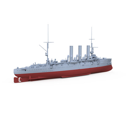 SSMODEL 507S Military Warship Model Kit Russian Navy Diana Protected Cruiser