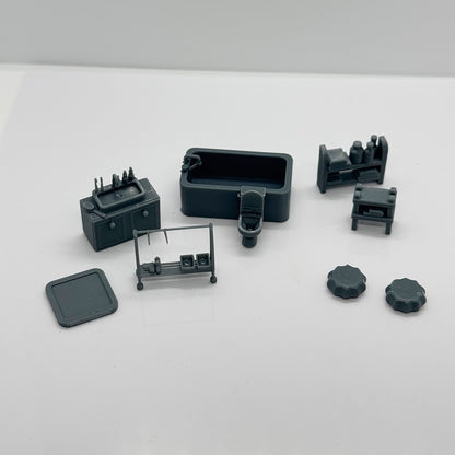 Yao's Studio LYTS089 3D Printed Miniature Model Bathroom Furniture Set