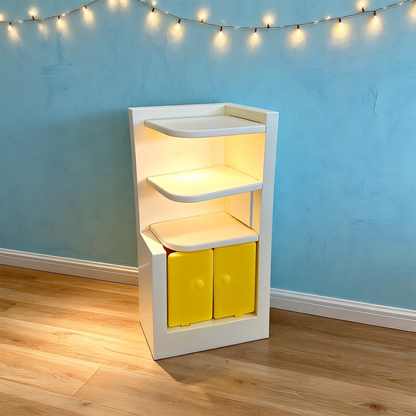 RHF12244 Corner Cabinet Bookcase 3D printing DIY miniature scenes dollhouses creative ornaments desktop scenes and miniature models for BJD and OB dolls corner cabinet bookcase