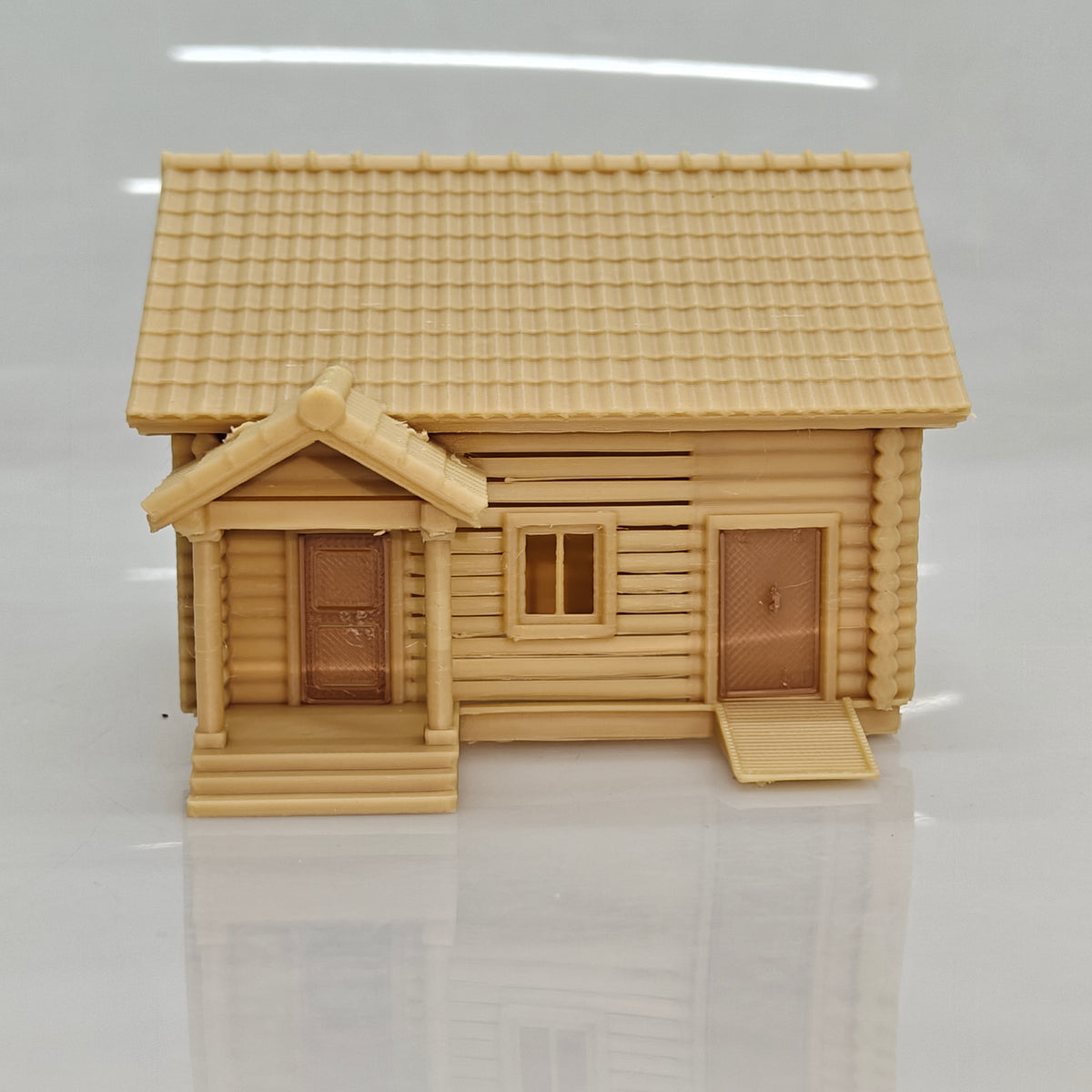 RHF0427 Farm Spire Cabin Desktop Ornament Sand Table Archite – LCD 3D printed resin model kit, image 3