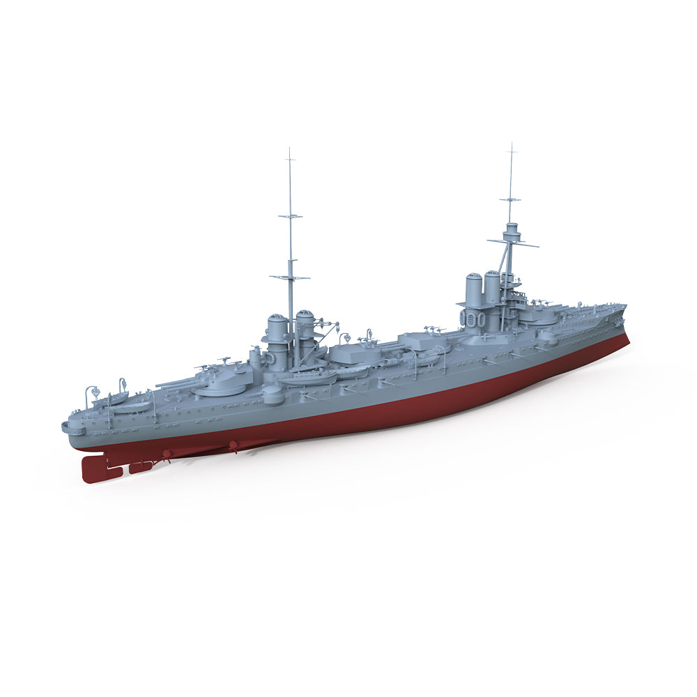 SSMODEL 502S Military Warship Model Kit Italian Navy Dante Alighieri Battleship 1923