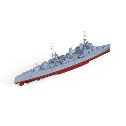 SSMODEL 562S Military Warship Model Kit HMS London Cruiser 1945