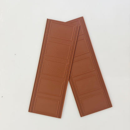 RHF12072B 1/12 Chair Rail 3D Printed Miniature Dollhouse Wainscoting - French Style Wall Panel Skirting Board Trim for 1/12 Scale Dollhouses (Customizable Decor Parts)