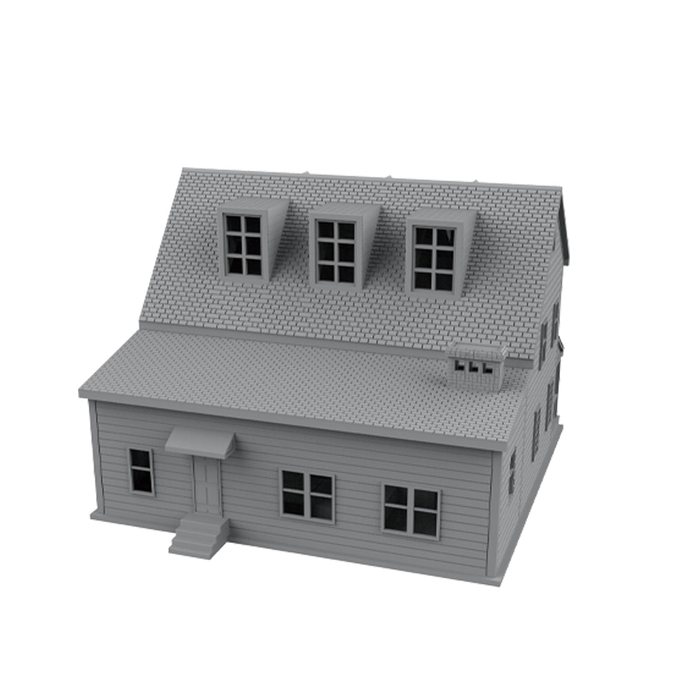 Yao's Studio LYT088 Pastoral American style houses HO/OO/Z/N/TT Railroad Miniature Diorama House Building